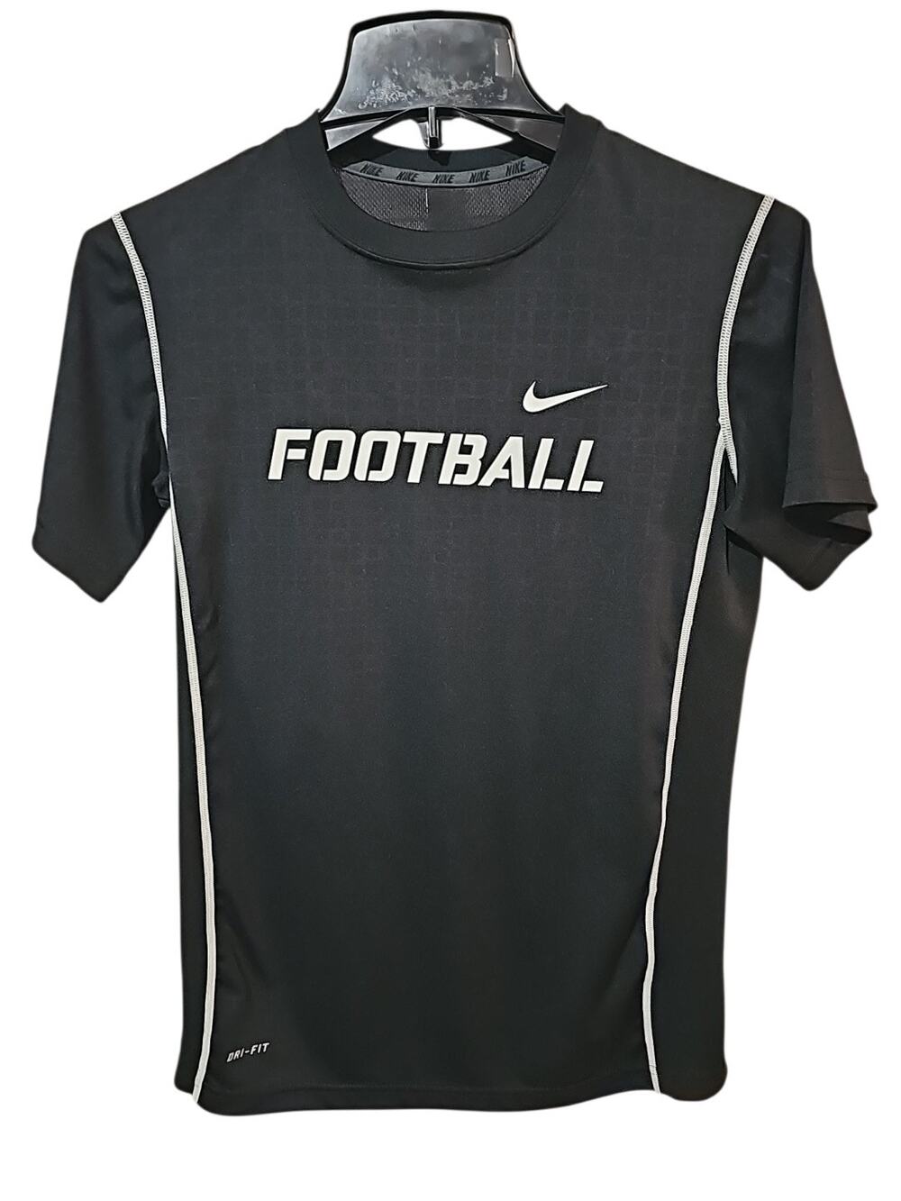 Nike Dri-Fit “FOOTBALL.” Performance Training Shirt – Youth Large